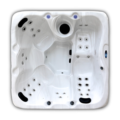 Bồn tắm nước nóng 5 người Acrylic Hệ thống Spa ngoài trời Balboa Bồn tắm xoáy nước lạnh