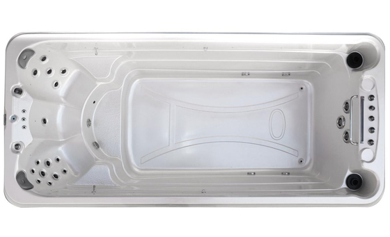 Máy sưởi bể bơi ngoài trời 3KW Bồn tắm spa lạnh Bồn tạo sóng xoáy Acrylic cho bể bơi bể sục
