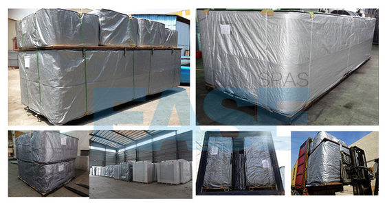 Máy sưởi bể bơi ngoài trời 3KW Bồn tắm spa lạnh Bồn tạo sóng xoáy Acrylic cho bể bơi bể sục