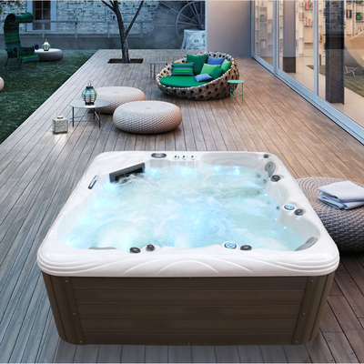 2 phòng chờ Massage Spa bồn tắm nước nóng Balboa Kiểm soát bồn tắm Whirlpool