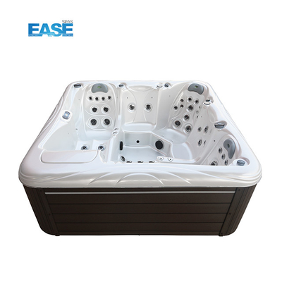 White Marble 1300L Outdoor Spa Hot Tub Acrylic Spa Bathtubs Whirlpool Balboa Hệ thống