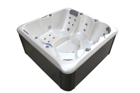 American Aristech Acrylic 5 người massage bồn tắm nước nóng với điều khiển Balboa và ánh sáng dưới nước sôi động