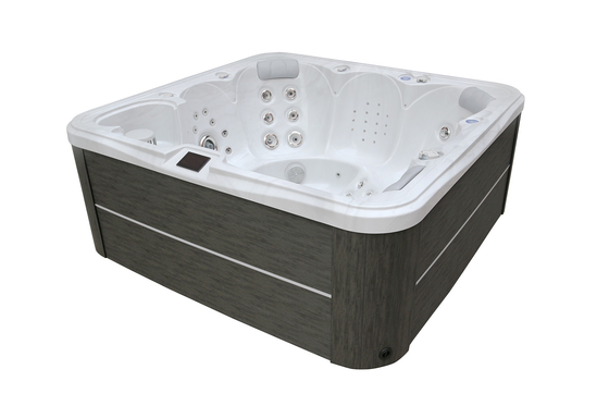 Jacuzzi Bể bơi ngoài trời Spa Massage Acrylic Bồn tắm tự vệ sinh Bể bơi spa cho 6 người