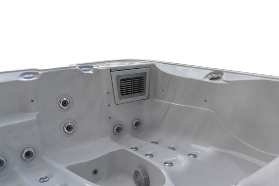 E-372D Acrylic Whirlpool Massage Outdoor Spa Tub Balboa Swim Spa cho 3 người