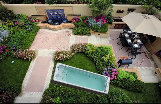 Enhance Your Outdoor Space with Our Endless Swimming Pool (Tăng cường không gian ngoài trời với hồ bơi vô tận của chúng tôi)