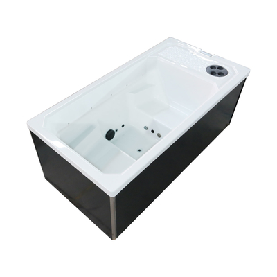 2 người Acrylic hình chữ nhật nước đá bồn tắm vận động viên trị liệu lạnh ngâm với máy lạnh