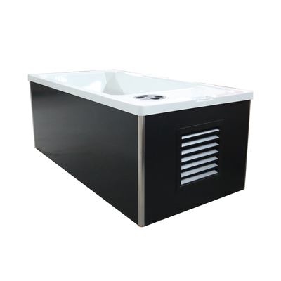 2 người Acrylic hình chữ nhật nước đá bồn tắm vận động viên trị liệu lạnh ngâm với máy lạnh