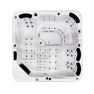 Phòng dưỡng nước ngoài SPA Bể bơi Máy xả khí Massage Whirlpool Bồn tắm nước nóng Với đèn LED