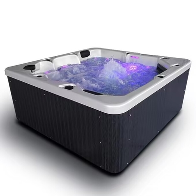 Jacuzzi phòng tắm spa ngoài trời với liệu pháp nước bơi nước nóng cho 5 người Massage sang trọng cho sử dụng biệt thự