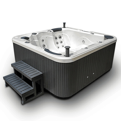Tự lập 5 người Spa bồn tắm nước nóng Acrylic Bể bơi Bể bơi Spa cho Villa