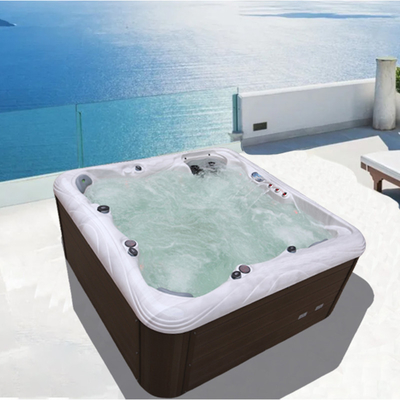 6 người phòng tắm nước nóng rộng rãi Whirlpool Hydro Massage để thư giãn tối đa