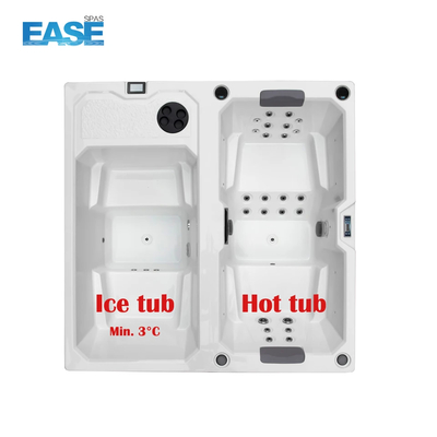 Hydrotherapy Massage Bồn tắm Hydrotherapy Spa Với vật liệu vỏ Acrylic Aristech
