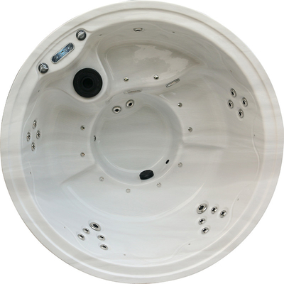 5 người Acrylic Shell bồn tắm nước nóng với máy sưởi 3kW và loa Bluetooth