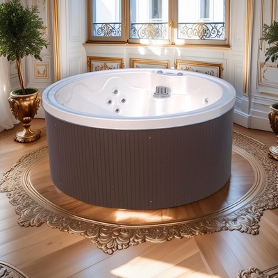 Bồn tắm spa Acrylic di động Whirlpool Massage Hydrothery Bể tắm nước nóng với hệ thống sưởi ấm