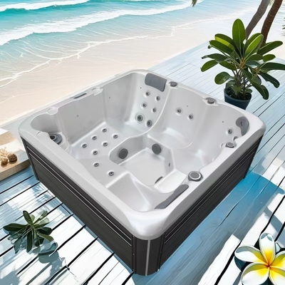 Căn hộ ngoài trời vườn dưới lòng đất bồn tắm nước nóng bồn massage acrylic spa bồn tắm cho sự thoải mái hơn