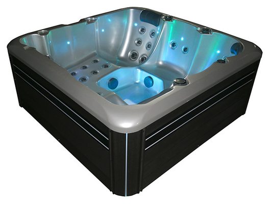WiFi-Enabled 5 người bồn tắm nước nóng thiết kế hiện đại ngoài trời vườn Acrylic Massage Spa bồn tắm với chứng nhận CE / ETL / SAA / ISO
