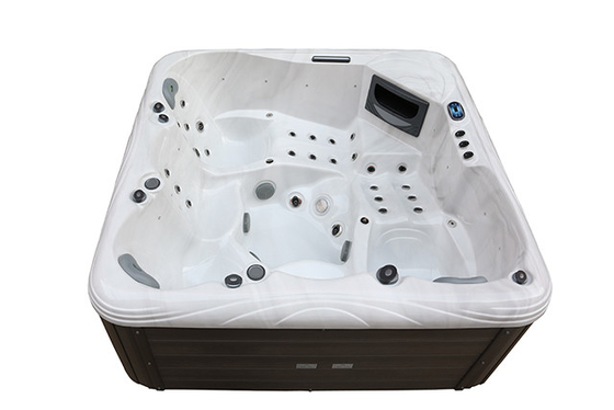 Bể bơi Spa ngoài trời Hydrotherapy Sauna Massage bồn tắm nước nóng với hệ thống sưởi ấm