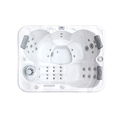 Gia đình Thời gian giải trí ngoài trời Jacuzzi Spa bồn tắm nước nóng với chức năng nước trị liệu mát xa nóng