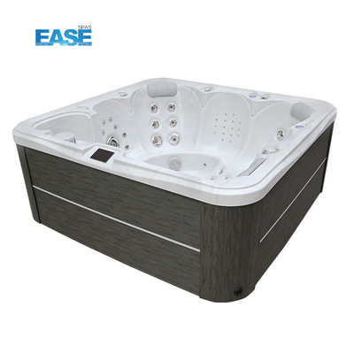 Phòng chơi trong vườn ngoài trời Acrylic Hydro Massage Hot Tub Outdoor Spa Pool With Dual Zone