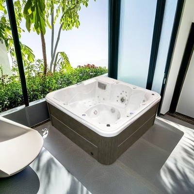 Phòng chơi trong vườn ngoài trời Acrylic Hydro Massage Hot Tub Outdoor Spa Pool With Dual Zone