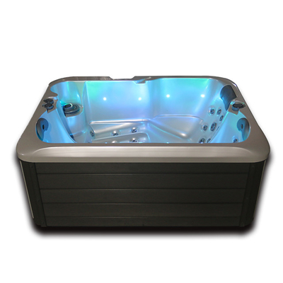 Bên ngoài Nhà trong nhà Bồn tắm nước nóng Mutil Funtion Bồn tắm nước nóng Xoa bóp Spa Thác nước