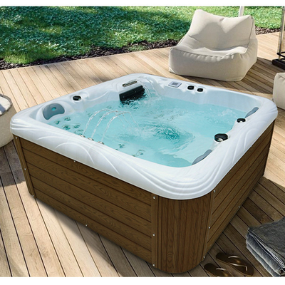 Kiểu Mỹ Máy bay phản lực ngoài trời Xoa bóp Bồn tắm nước nóng thư giãn