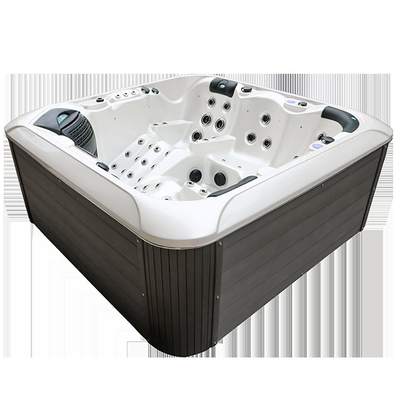 Bồn tắm nước nóng massage 5 người Biệt thự trong vườn Bồn tắm ngoài trời cho gia đình