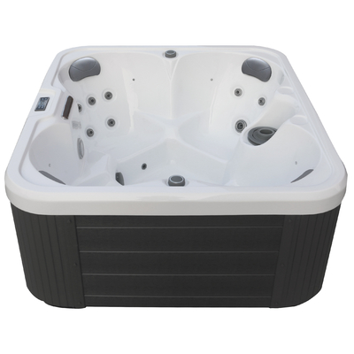 Bồn tắm nước nóng acrylic cho 4 người Bồn tắm massage thủy liệu pháp ngoài trời Spa 3KW