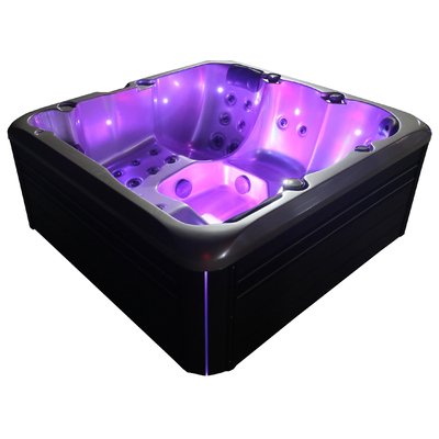 Bồn tắm massage bồn tắm nước nóng acrylic ngoài trời với hệ thống âm thanh Bluetooth