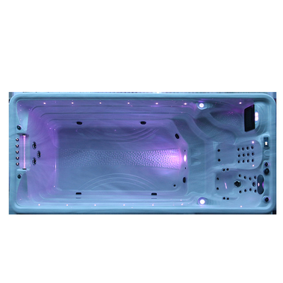 4,8 mét Hồ bơi acrylic Bể bơi ngoài trời Spa với 2 chỗ ngồi Bồn tắm nước nóng
