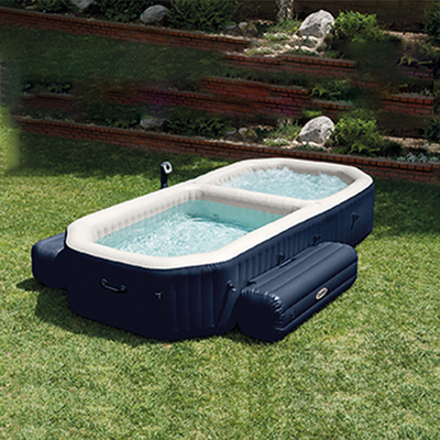 Bồn tắm nước nóng spa cho 4-6 người có thể điều chỉnh nhiệt độ Bồn tắm spa bơm hơi