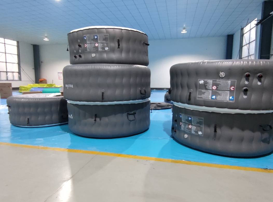 Bồn tắm nước nóng bơm hơi tùy chỉnh với nắp cách nhiệt Bồn tắm suối nước nóng bơm hơi