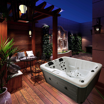 Bồn tắm spa ngoài trời xoáy nước Bể bơi sân sau cho bồn tắm nước nóng bể sục 3 người
