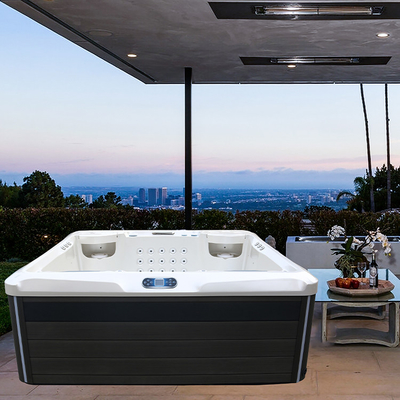 M-361D Bồn tắm tạo sóng spa ngoài trời bằng acrylic Aristech của Mỹ có bể sục cho 4 người