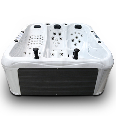 Khu vườn sang trọng cho 4 người Massage Bồn tắm nước nóng Spa Bồn tắm tạo sóng có Bluetooth