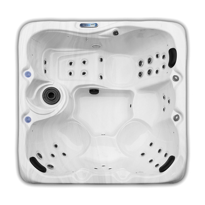 Biệt thự Garden 5 người Bồn tắm acrylic bên ngoài Bồn tạo sóng Spa ngoài trời Bồn tắm nước nóng