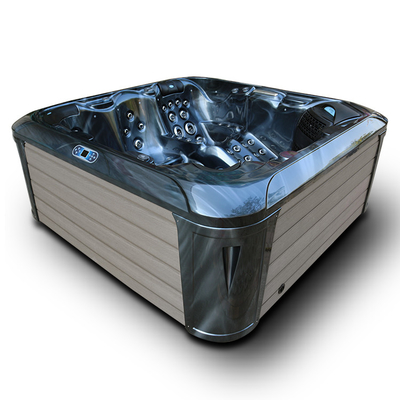 6 người Gia đình Acrylic Spa ngoài trời Bồn tắm nước nóng trong nhà Bồn tắm nằm trong Hồ bơi Spa