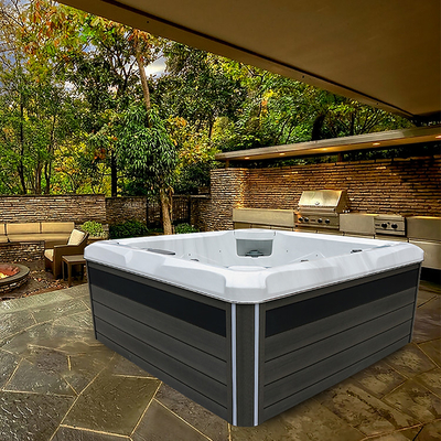M-360D Bồn tắm Spa Mát-xa Acrylic Ngoài trời của Mỹ với Chức năng Bể sục cho 5 Người