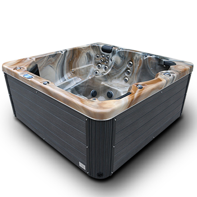 1800L 5 người bồn tắm nước nóng ngoài Jacuzzi Aristetch Acrylic Spa Tub