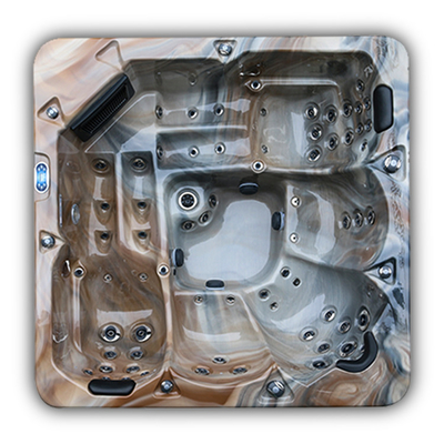 1800L 5 người bồn tắm nước nóng ngoài Jacuzzi Aristetch Acrylic Spa Tub