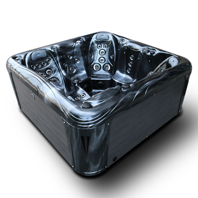 6 người ngoài trời Hydro Whirlpool Spa Massage Bồn tắm Spa Bồn tắm nước nóng