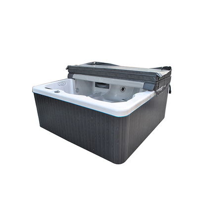 Spa giải trí cho 6 người Bồn tắm nước nóng ngoài trời có đèn Led dưới nước
