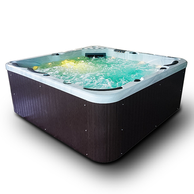 Pearl White 6 chỗ ngồi Massage gia dụng Bồn tắm Spa Hydropool Bồn tắm Spa lớn