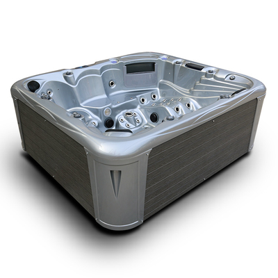 Bồn tắm acrylic SAA Bồn tắm ngoài trời Massage Bồn tắm Spa 83 Máy bay phản lực cho 6 người