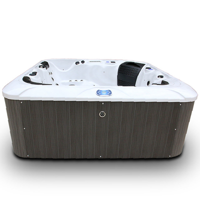 6 người Bồn tắm massage acrylic ngoài trời Spa Bồn tắm nước nóng Hydro Spa