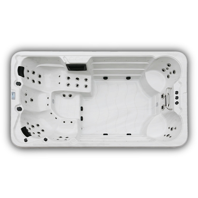 Hồ bơi spa ngoài trời acrylic với công nghệ không dây Bluetooth và hệ thống âm thanh không dây