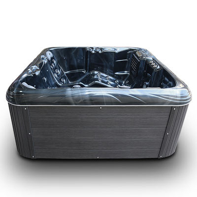 Máy sưởi 3KW Bồn tắm Spa ngoài trời dành cho 5 người trong vườn với máy bay phản lực mát-xa