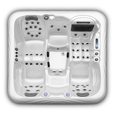 Bồn tắm massage Acrylic Bồn tắm nước nóng có vòi phun hơi mát xa cho 5 người