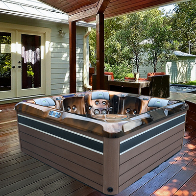 Máy xoa bóp mùi hương máy bay xoa bóp nước nóng ngoài 5 người Jacuzzi