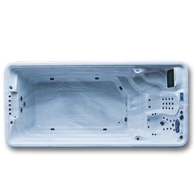 4,8m Spa ngoài trời Bồn tắm nước nóng Vô tận Spa Bể bơi acrylic